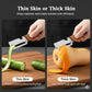 🏆 35K+ SOLD! 🔪 All-in-One Stainless Steel Peeler | Razor-Sharp Blade with Bottle Opener 🍎