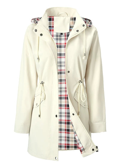 🔥Last Day Sale 60% OFF⏰🧥🌧️Ultimate Plaid Waterproof Jacket for Women🍃