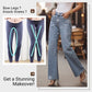 ✨ 60% OFF! 💎 RHINESTONE JEANS - Straight Leg & Stretch Fit, Embellished Detailing for a Chic Look, Versatile for Day to Night Style 🌟👖