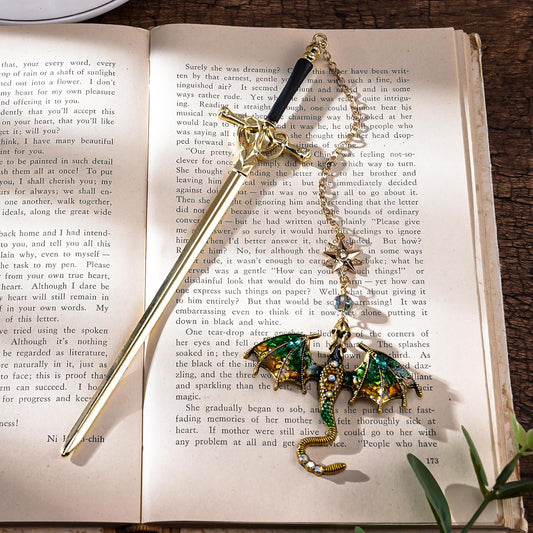 🔥2025 New Hot Sale📚Dragon Sword Bookmark