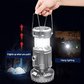 🔥Last Day Sale⏰⛺Portable Stretchable Solar Lithium Battery Electric Fan + Emergency Light