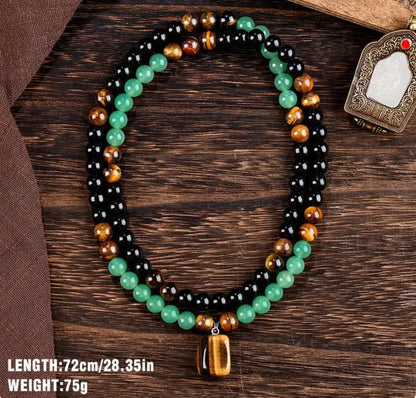 🔥Last Day Sale 60% OFF⏰✨Bohemian Natural Stone Beaded Necklace & Bracelet🎁