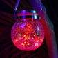 🔥Last Day Sale 60% OFF⏰☀️Solar Crackle Glass Jar Light💡