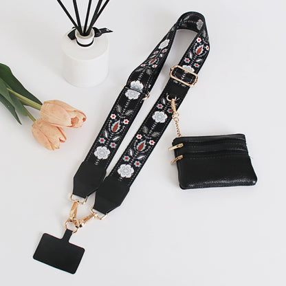 ❣️HOT SALE-60% OFF📱Crossbody Phone Strap with Zippered Pouch