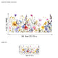 🌸Spring Sale 60% OFF💞Colorful Floral Bouquet Window Sticker🖼️(Cut to size freely)
