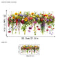 🌸Spring Sale 60% OFF💞Colorful Floral Bouquet Window Sticker🖼️(Cut to size freely)