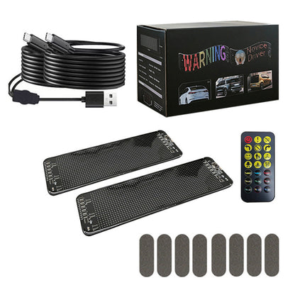 🔥Hot Sale 60% OFF🎁2 PCS Colorful Eye Lamp Soft Screen for Car Windows🚗