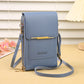 🥳2026 HOT SALE🥳💞50K+ SOLD! 👛📱Women‘s Touchscreen Crossbody Phone Wallet – Answer calls & text without opening. Fits phones up to 6.5″, water‑resistant & lightweight – hands‑free summer style! 🌸✨