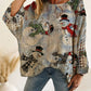 ☃️🎄🎅Women's Christmas Loose Fit Batwing Knit Sweater🔥🎁