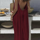💕Spring Special 60% OFF💃Women's Solid Color Backless Cami Dress👗