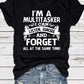 👕 I'M A MULTITASKER ✨Women's Letter Print Round Neck Tee