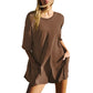 🌞Summer Sale 49% OFF🔥Oversized T-shirt V-shaped Back Romper