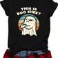👻This Is Boo Sheet Ghost Retro Halloween Costume Unisex T Shirt👕