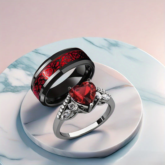 🎅 HOLIDAY HAUL SALE💍Couple Promise Rings💝