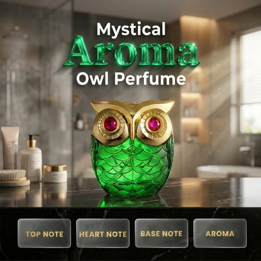 🏖️Summer Hot Sale 60% OFF🏝️🦉Mystical Eau de Parfum – Mysterious Scent, Elegant Owl Bottle, Long-Lasting💎