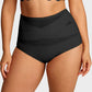 ⏳Last Day Sale 🌸Buy 1 Get 3 Free✨Plus-Size High-Waist Cross Tummy Control Panties🔥