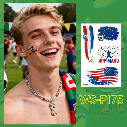 🏆World Cup Fan Gear Sale⚽🔥National Flag Tattoos For 2026 Soccer Matches🥳
