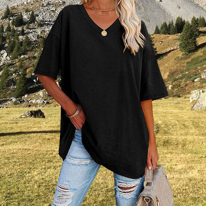 🌷2026 Summer Sale 50% OFF☀️👚Women's V Neck T Shirts✨