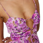 🌞Summer Sale 50% OFF🔥Floral Print Tie Front Tiered Maxi Dress