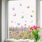 🌸Spring Sale 60% OFF💞Colorful Floral Bouquet Window Sticker🖼️(Cut to size freely)