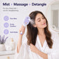 ⏳LAST DAY - 60% Off🔥Electric Spray Air Cushion Massage Comb💆‍♀️Self-Cleaning 🧼, Tangle-Free ✂️ & Frizz-Control Hair Brush with Soothing Mist Spray