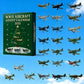 ✈️Airplane Advent Calendar 2025💂24 Days of Iconic Combat Aircraft