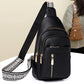 🔥Last Day Sale 60% OFF⏰🎒Women's Vintage PU Leather Chest Bag🎁