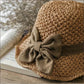 🔥Last Day Sale 60% OFF⏰👒🏖️Elegant Woven Straw Sun Hat with Bow🏝️