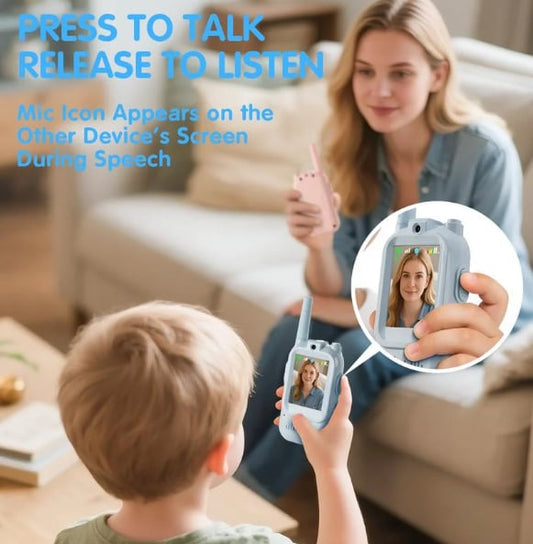 📞 2PCS Kids Video Walkie Talkies Toys🎄