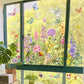 🌸Spring Sale 60% OFF💞Colorful Floral Bouquet Window Sticker🖼️(Cut to size freely)