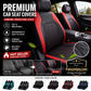 ⏳Time-Limited Special⏰🥳💞50K+ SOLD!⚡9-Piece Quilted Faux Leather Seat Covers – Car Interior Accessory ⏰