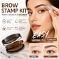 50K+ SOLD!🥳Adjustable Eyebrow Stamp – Two‑color brow powder, waterproof & smudge‑proof. Natural, full brows in seconds! 💕🎀
