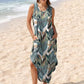 🏖️Summer Sale 49% Off🌷Summer Dresses Maxi Dress Vacation Beach Sundresses with Pockets