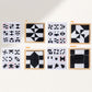 🎅 HOLIDAY HAUL SALE🧩Creative Black and White Block Puzzles Set for Kids🎁