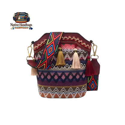 🌸Spring Sale 60% OFF✨👜Bohemian Embroidered Tassel Crossbody Bag🎁
