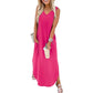 🏖️Summer Sale 49% Off🌷Summer Dresses Maxi Dress Vacation Beach Sundresses with Pockets