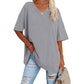 🌷2026 Summer Sale 50% OFF☀️👚Women's V Neck T Shirts✨