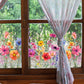 🌸Spring Sale 60% OFF💞Colorful Floral Bouquet Window Sticker🖼️(Cut to size freely)