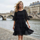 🌸Spring Sale 60% OFF🎁👗Women's Elegant Layered Ruffle Sleeve Dress – Effortless Style for Every Occasion💃