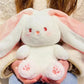 🍓EASTER Sale 50% OFF🍓Strawberry Bunny Transformed into Little Rabbit🎀 Fruit Doll Plush Toy🐰
