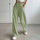 🌞Summer Sale 50% OFF🔥Women's Casual Vertical Stripe Drawstring Pants