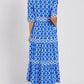 🌸Spring Sale 60% OFF💐Women’s Geometric Print V-Neck Maxi Dress