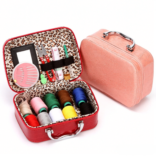🪡🧵Portable Sewing Toolkit with Storage Box👝
