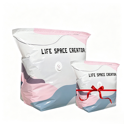 ⌛LAST DAY💥 BUY 2 GET 3 FREE!!💞🧳No‑Pump Vacuum Storage Bags – Press & seal, no pump needed. Saves 80% space, keeps clothes dry & dust‑free. Perfect for bulky bedding & off‑season gear. 🛏️🗄️