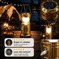 ⌛Limited Time Sale 50% OFF🔥⛺️Solar Camping Lantern- Rechargeable LED Lights, Magnetic Base & Foldable Hanging Hook- Collapsible Lamp Battery Powered Perfect for Power Outages, Hiking, Emergencies⛰️🎁