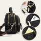 🔥Hot Sale Deals🔥👜Classic Multi-Compartment Adjustable Wide Strap Leather Crossbody🎁  Apple Bag👝
