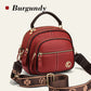 🔥Hot Sale Deals🔥👜Classic Multi-Compartment Adjustable Wide Strap Leather Crossbody🎁  Apple Bag👝