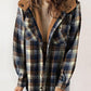 🔥Hot Sale 50% OFF🔥Womens Flannel Plaid Shacket Jacket