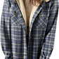 🔥Hot Sale 50% OFF🔥Womens Flannel Plaid Shacket Jacket