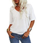 🌞Summer Sale 50% OFF🔥Women's Solid Color V-Neck T-shirt